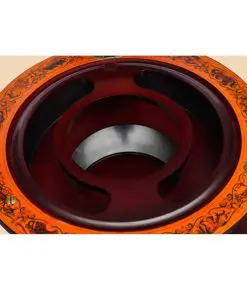 vidaXL Globe Bar Wine Stand Eucalyptus Wood