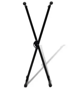 vidaXL Adjustable Keyboard Stand and Stool Set