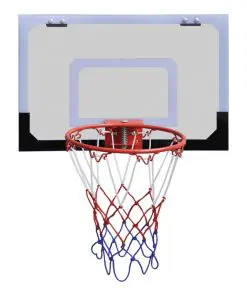 vidaXL Indoor Mini Basketball Hoop Set with Ball and Pump
