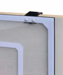 vidaXL Indoor Mini Basketball Hoop Set with Ball and Pump