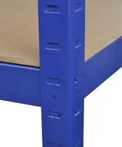 Storage Shelf Blue 2 pcs