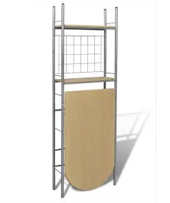 Foldable Breakfast Bar Set with 2 Chairs