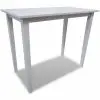 vidaXL Wooden Bar Table White vidaXL Wooden Bar Table White