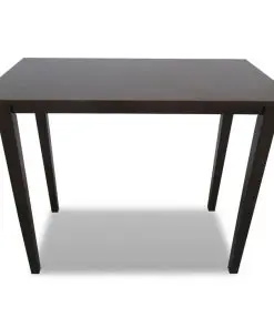 vidaXL Wooden Bar Table Brown