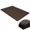 vidaXL Dog Mat Flat Rectangular Brown XL
