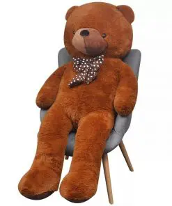 XXL Soft Plush Teddy Bear Toy Brown 85 cm
