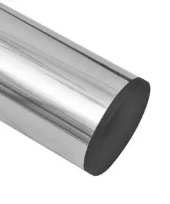 vidaXL Telescopic Table Legs 2 pcs Brushed Nickel 710 mm-1100 mm