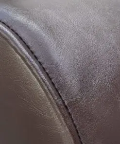 vidaXL Chaise Longue Brown Faux Leather