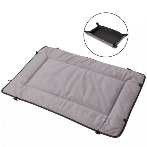 vidaXL Dog Bed Grey 65×100 cm