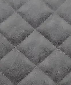 vidaXL Dining Chairs 2 pcs Grey Faux Leather