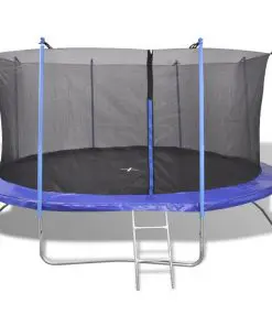 vidaXL Five Piece Trampoline Set 3.66 m