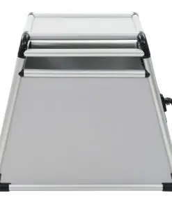 vidaXL Dog Transport Box Aluminium M