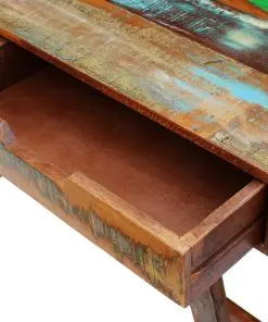 vidaXL Desk Solid Reclaimed Wood