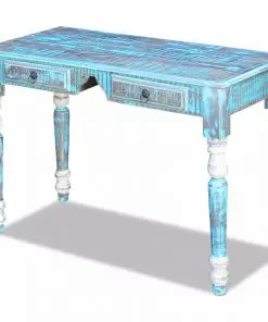 vidaXL Desk Solid Reclaimed Wood