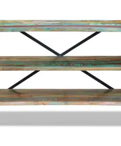 vidaXL Sideboard 3 Shelves Solid Reclaimed Wood