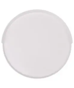 vidaXL Tray Coffee Table Round 40×45.5 cm White