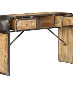 vidaXL Sideboard 120x30x75 cm Solid Mango Wood
