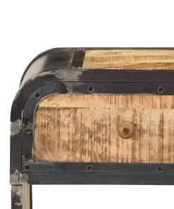 vidaXL Sideboard 120x30x75 cm Solid Mango Wood