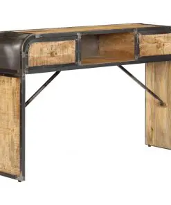 vidaXL Sideboard 120x30x75 cm Solid Mango Wood