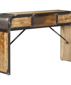 vidaXL Sideboard 120x30x75 cm Solid Mango Wood