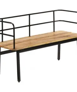 vidaXL Bench 120x40x70 cm Solid Mango Wood