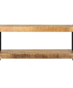 vidaXL TV Cabinet 90x30x40 cm Solid Mango Wood