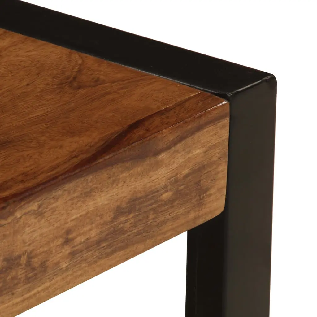 vidaXL Nesting Tables 3 pcs Solid Sheesham Wood