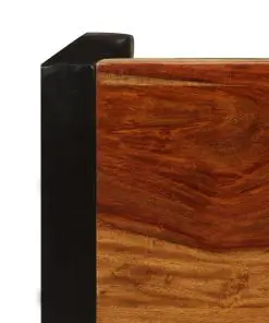 vidaXL Nesting Tables 3 pcs Solid Sheesham Wood