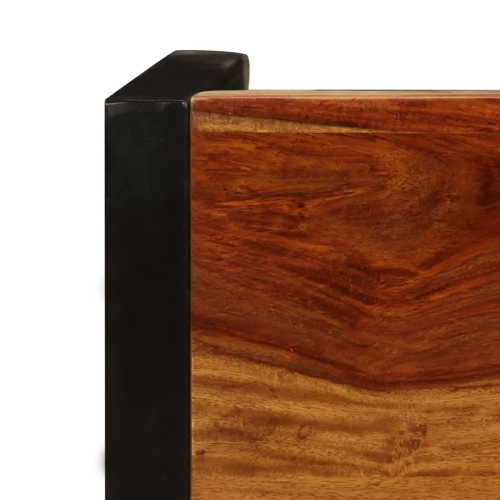 vidaXL Nesting Tables 3 pcs Solid Sheesham Wood