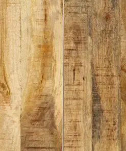 vidaXL Dining Table 160x80x75 cm Solid Mango Wood