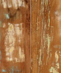 vidaXL Dining Table 160x80x75 cm Solid Reclaimed Wood