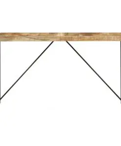 vidaXL Dining Table 140x70x75 cm Solid Mango Wood