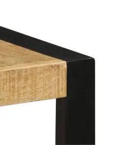 vidaXL Dining Table 140x70x75 cm Solid Mango Wood