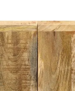 vidaXL Dining Table 140x70x75 cm Solid Mango Wood
