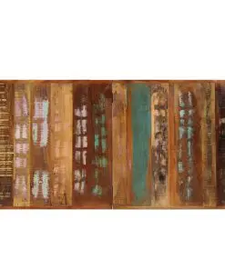 vidaXL Dining Table 140x70x75 cm Solid Reclaimed Wood