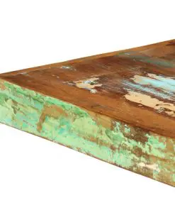 vidaXL Dining Table 160x80x75 cm Solid Reclaimed Wood