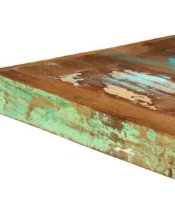 vidaXL Dining Table 140x70x75 cm Solid Reclaimed Wood