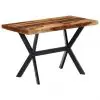 vidaXL Dining Table 120x60x75 cm Solid Sheesham Wood