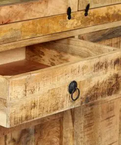 vidaXL Highboard 100x40x175 cm Solid Mango Wood