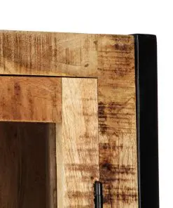 vidaXL Highboard 100x40x175 cm Solid Mango Wood