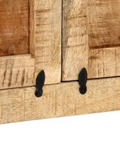 vidaXL Highboard 100x40x175 cm Solid Mango Wood