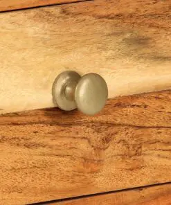 vidaXL Highboard 100x40x175 cm Solid Acacia Wood