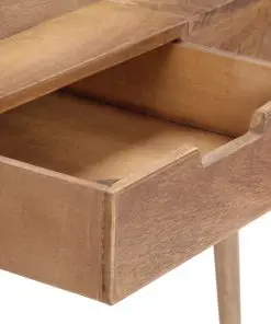 vidaXL Dressing Table 112x45x76 cm Solid Mango Wood