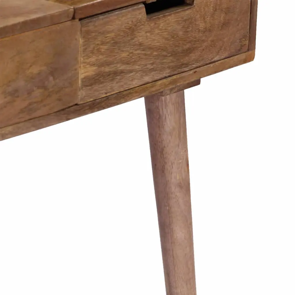 vidaXL Dressing Table 112x45x76 cm Solid Mango Wood