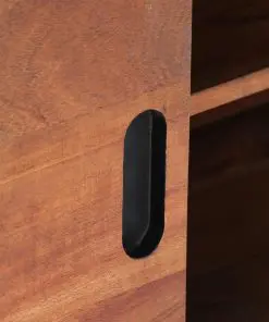 vidaXL TV Cabinet 120x30x49 cm Solid Acacia Wood