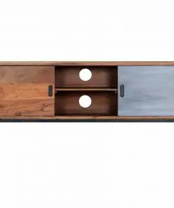 vidaXL TV Cabinet 120x30x49 cm Solid Acacia Wood