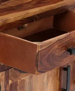 vidaXL Sideboard 100x30x50 cm Solid Sheesham Wood