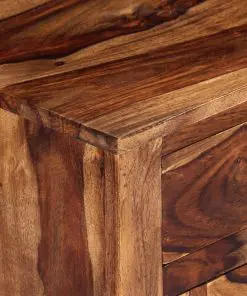 vidaXL Sideboard 100x30x50 cm Solid Sheesham Wood