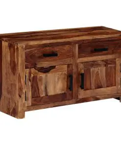 vidaXL Sideboard 100x30x50 cm Solid Sheesham Wood