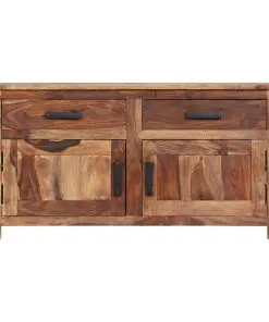 vidaXL Sideboard 100x30x50 cm Solid Sheesham Wood